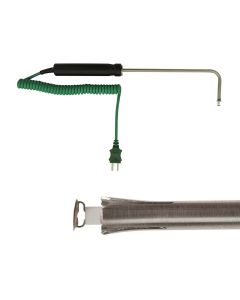 Stainless Steel K-Type Spring Loaded Surface Probe (90° Angle)