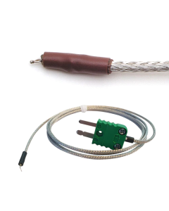 Wire Probe - Twisted Pair with Stainless Steel Sheath 1 Meter